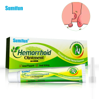 Sumifun Mint Hemorrhoid Ointment Internal and External Anal Fissure Cream Pain Relieving Chinese Herbs Medical Plaster