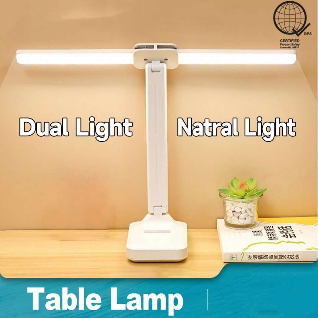 ✅100% Original UME USB Rechargeable Lamp Shade LED Desk Lamp With Pen Holder Study Light For Bedroom Dim