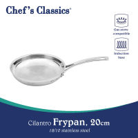 Chefs Classics Cilantro Stainless Steel Frypan 20cm