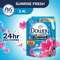Downy Perfume Fabric Conditioner Sunrise Fresh Kontra Germs Passion Cotton Fresh 2.4L Refill (fabcon fabric softener fabric)
