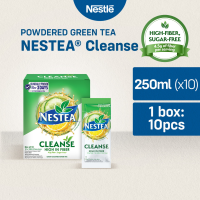 Nestea Cleanse Lemon Cucumber Powdered Green Tea with Fiber 250ml - Pack of 10