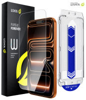 WSKEN No black border HD Tempered Glass For iPhone17ProMax/17Pro/16ProMax/15ProMax/14 Screen Protectors FilmEasy Install
