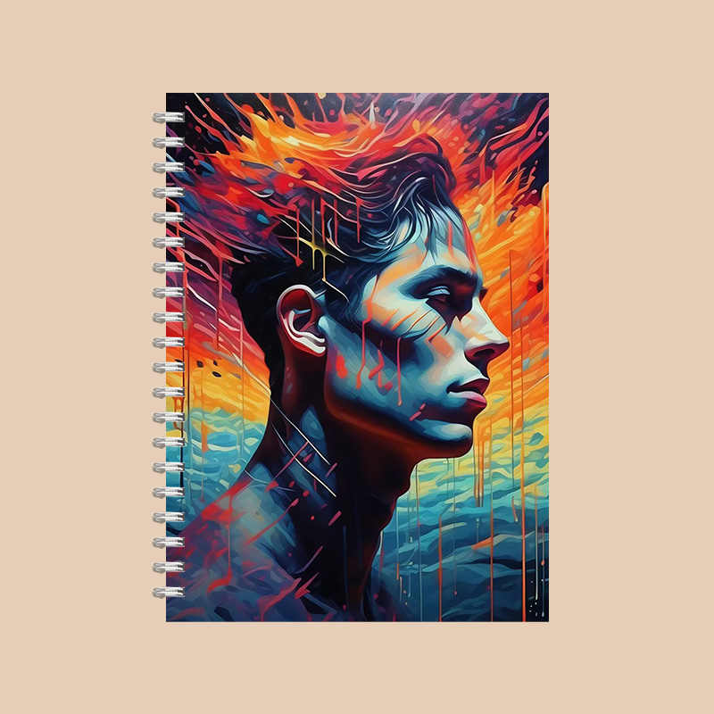Fanvin A5 Spiral Notebook 1 Bundle 10pcs Composition Notebook