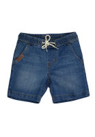 Grizzly Boys Garterized Denim Shorts