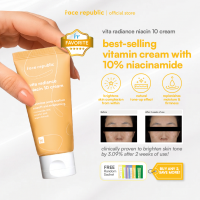 Face Republic Vita Radiance Niacin 10 Cream 50mL [Dull Skin Brightening/Niacinamide 10% Vegan] | Clean Kbeauty Skincare