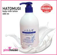 HATOMUGI Body Milk Lotion 400 ml JAPAN