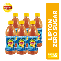 Lipton Zero Sugar Ice Tea Lemon 450ml PET Bottle - Pack of 6
