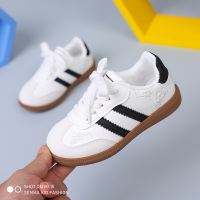 SENMA Rubber Shoes For Kids Girls Sneakers Korean Girl Shoes White Casual Shoes Baby Shoes Size 26-37 Add 1 Size