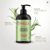 Mielle Organics Rosemary Mint Strengthening Shampoo/Hair Strengthening Oil/Hair Strengthening Masque