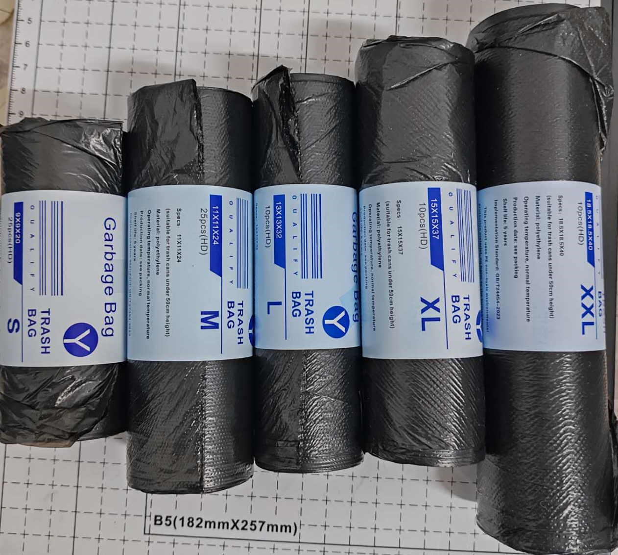 DLMA Biodegradable Trash / Garbage Bag Small / Medium / Large / XL ...