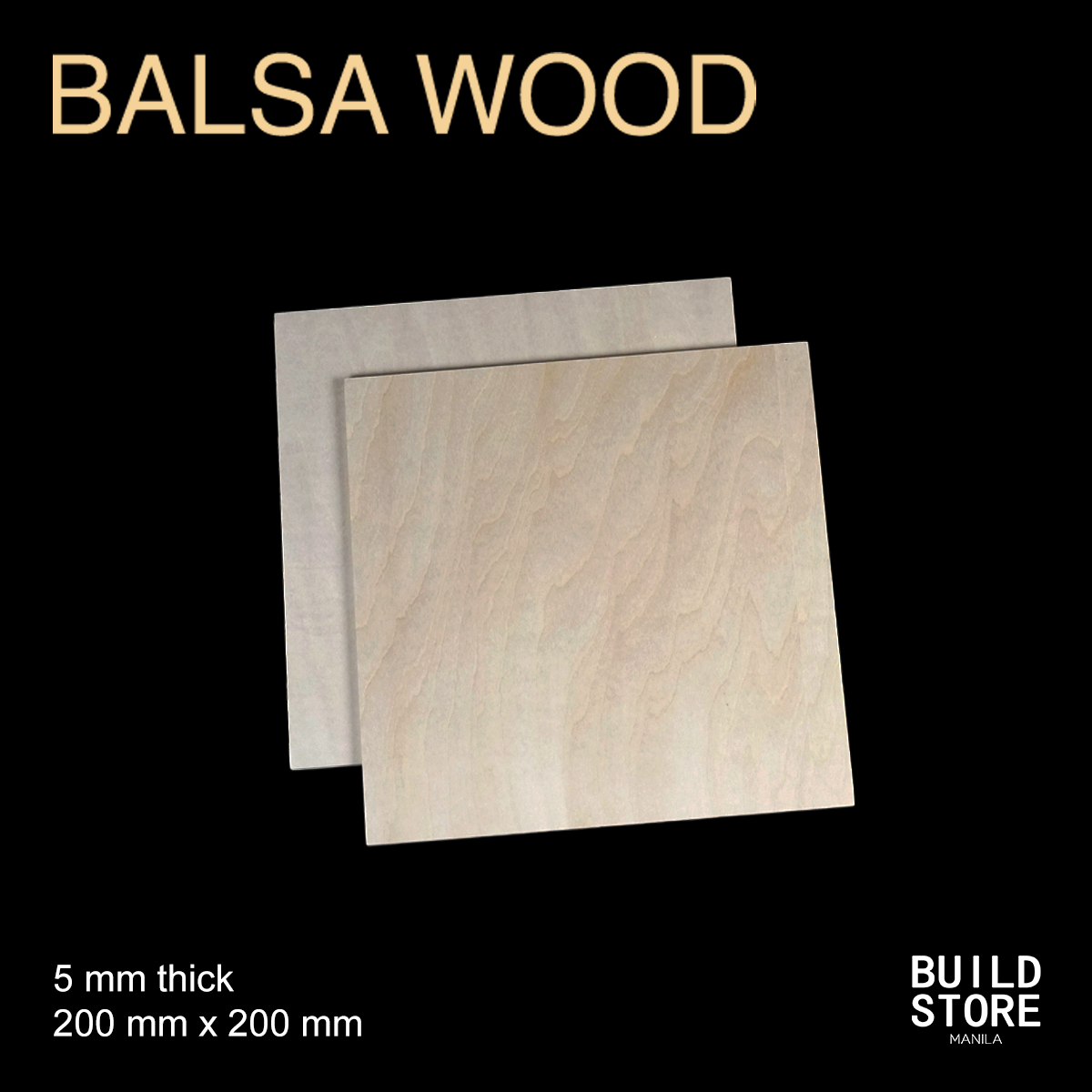 Balsa Wood Basswood Sheets 2mm x 200mm x 200mm For House Ship Craft Model DIY Balsa Wood Sheets Wooden Plate Dowel and Circle| for Laser Engraving And Cutting Diy