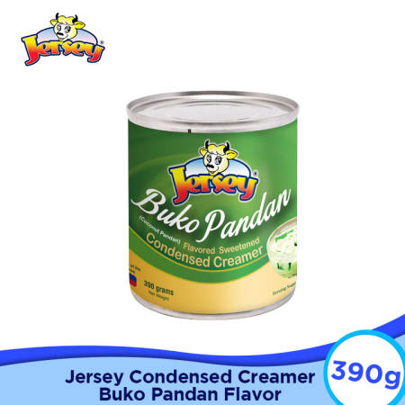 Jersey Flavored Condensed Creamer Buko Pandan 390g