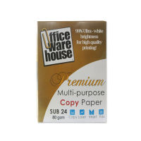 OFFICE WAREHOUSE COPY PAPER 80GSM WHT A4 500S