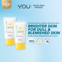 [DUO PACK] Y.O.U SUNBRELLA 2% Niacinamide Brightening Sunscreen Serum SPF50+ PA++++ Duo Set