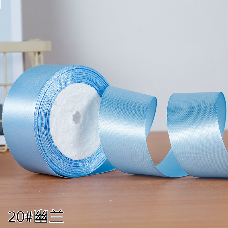 MAFFLE LAZ 4cm (25 yards/roll) Satin Ribbon Roll Gift Packaging Ribbon Flower Making DIY Holiday Birthday Regalo FOR ALL OCASSION