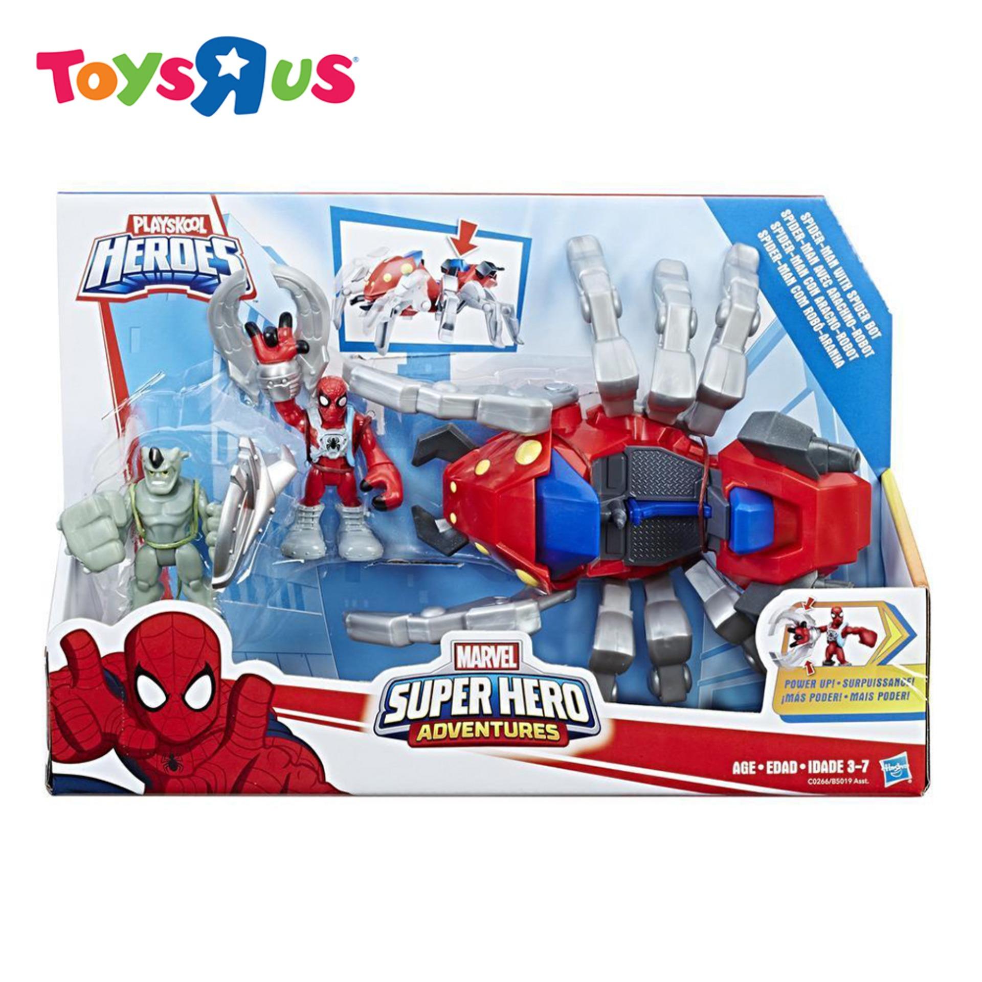aracno jet spiderman playskool