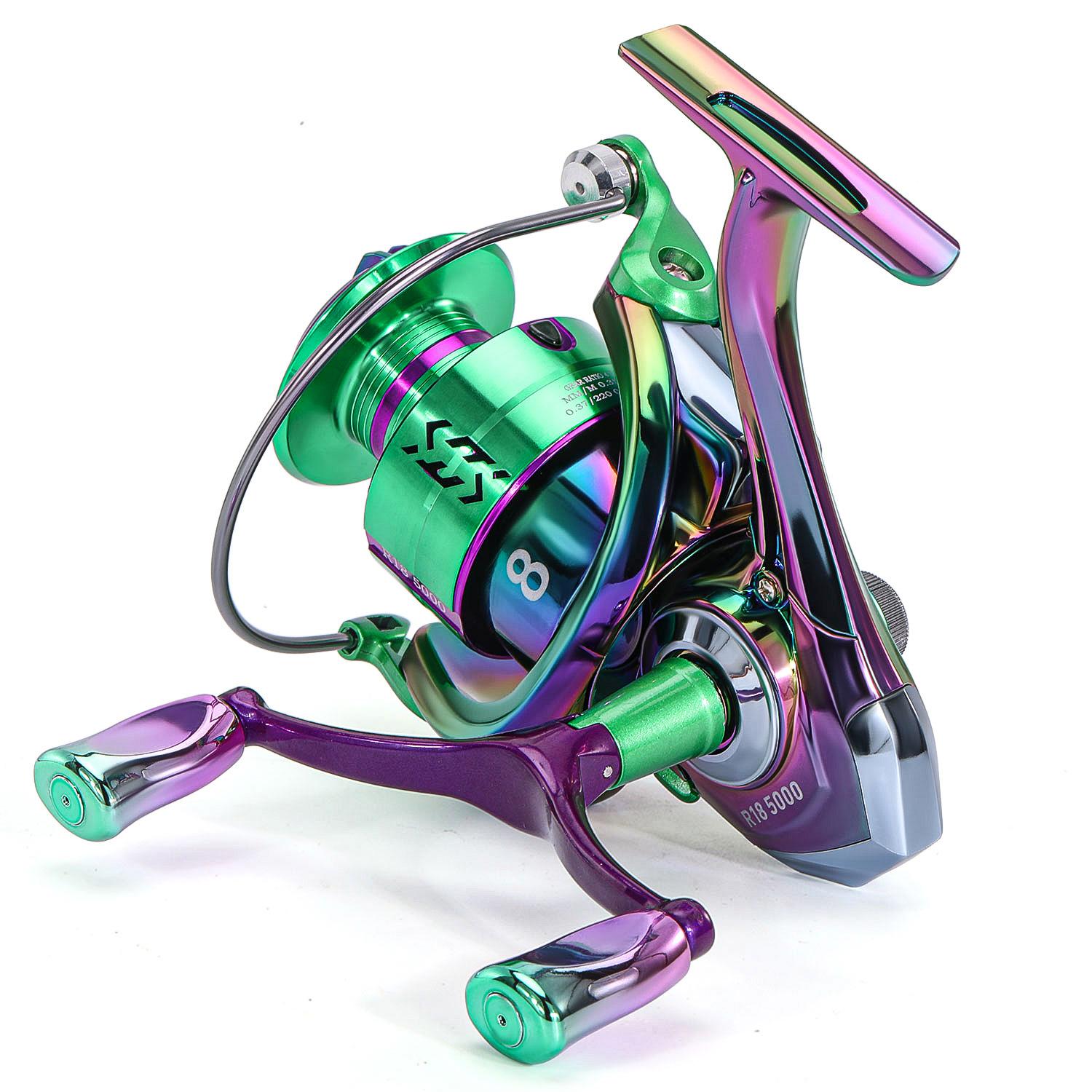 [COD] Fishing Reel Full Metal Spinning Fishing Reel 1000 2000 3000 4000Series Anti-Corrosion Drive Gear Fishing Wheel for Freshwater and Salwater