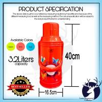 PLASTIC THERMOS / METAL THERMOS / THERMOS VACUUM FLASK / FULLY INSULATED BOTTLE / TERMOS INIT TUBIG-GD