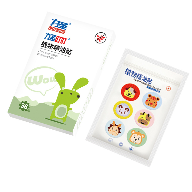 Baby Pro 36pcs in 1pack Cute Designs Anti-Mosquito Patch Stickers For Kids Mosquito Repellant