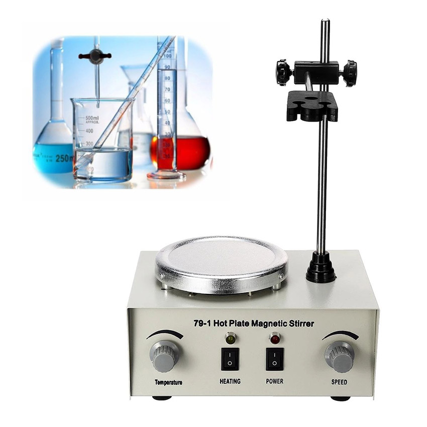 Lab Heating Magnetic Stirrer Lab Mixer Machine 79-1 1000ml Hot Plate ...