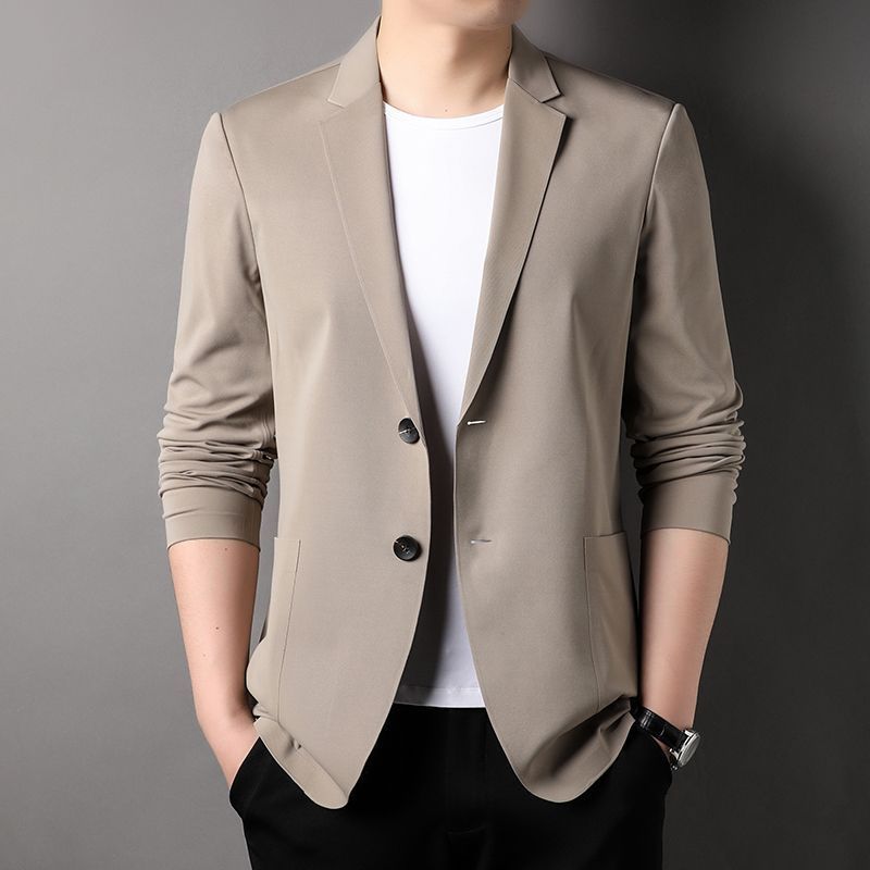 Mens Lightweight Casual Suit Jacket Male Fashion Plus Size Work Blazers M-7XL
