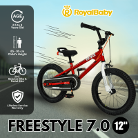 RoyalBaby 12″ Freestyle 7.0 BMX Bike for Kids Ages 2-4 Years Old w/ Training Wheels (12B-GP) Collection