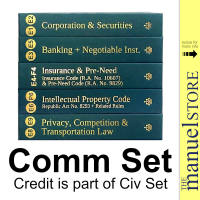 Pocket Codal Set (2025) - Freshman - Persons Family Code Revised Penal 1987 Constitution Ethics