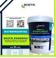 BOSTIK Block A350 Powermix Cementitious Fiber Reinforced Waterproofing 16L Flexible Waterproofing for firewalls