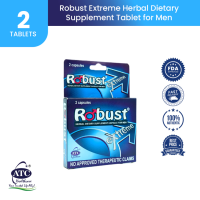【FDA Approved】ATC Robust Extreme 2 Capsules Original 100% Authentic Dietary Supplement For Men FDA Approved Sex health Male enhancement Power No side effects Male charm Strength Enhancer