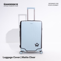 Wanderskye Luggage Cover | Matte Clear