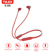 TYLEX X-Q5 Wireless Neckband Earphones with Bluetooth 5.0