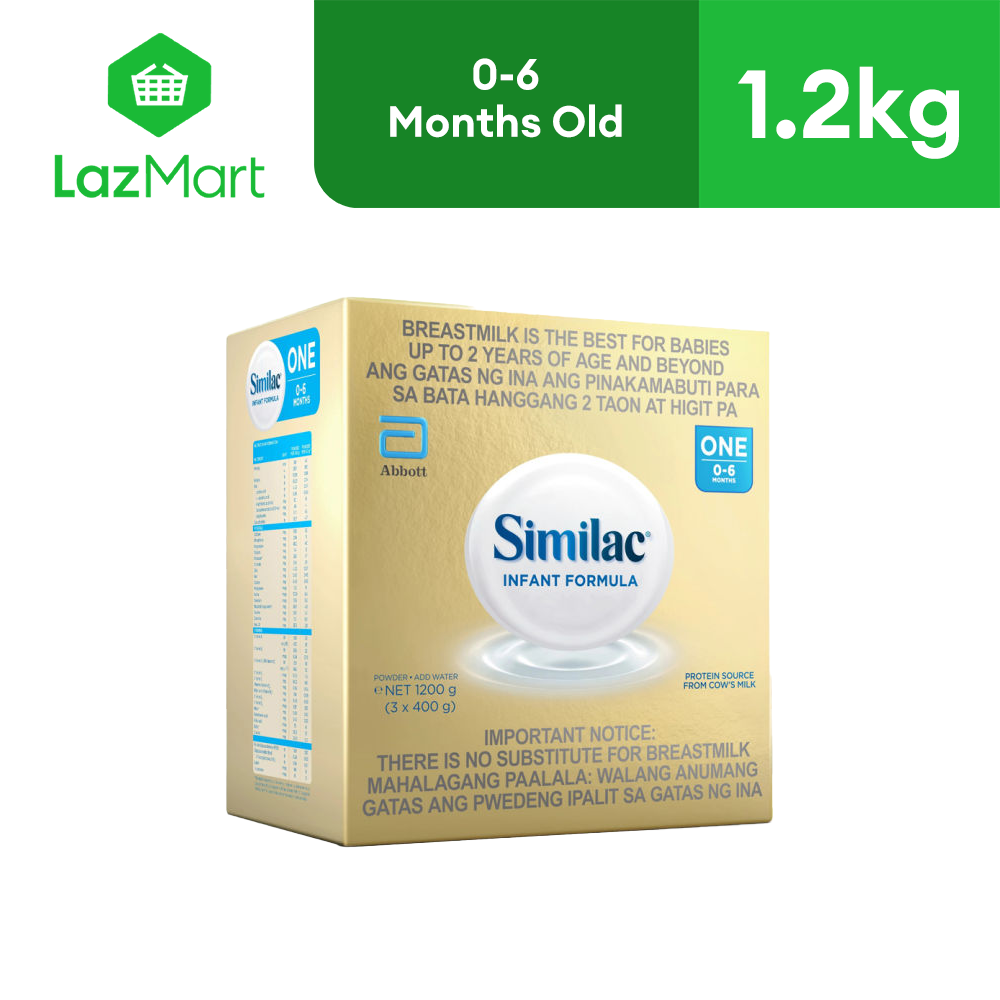 Similac 1.2kg Infant Formula for 0-6 Months Milk Powder