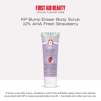 First Aid Beauty® KP Bump Eraser Body Scrub 10% AHA Fresh Strawberry