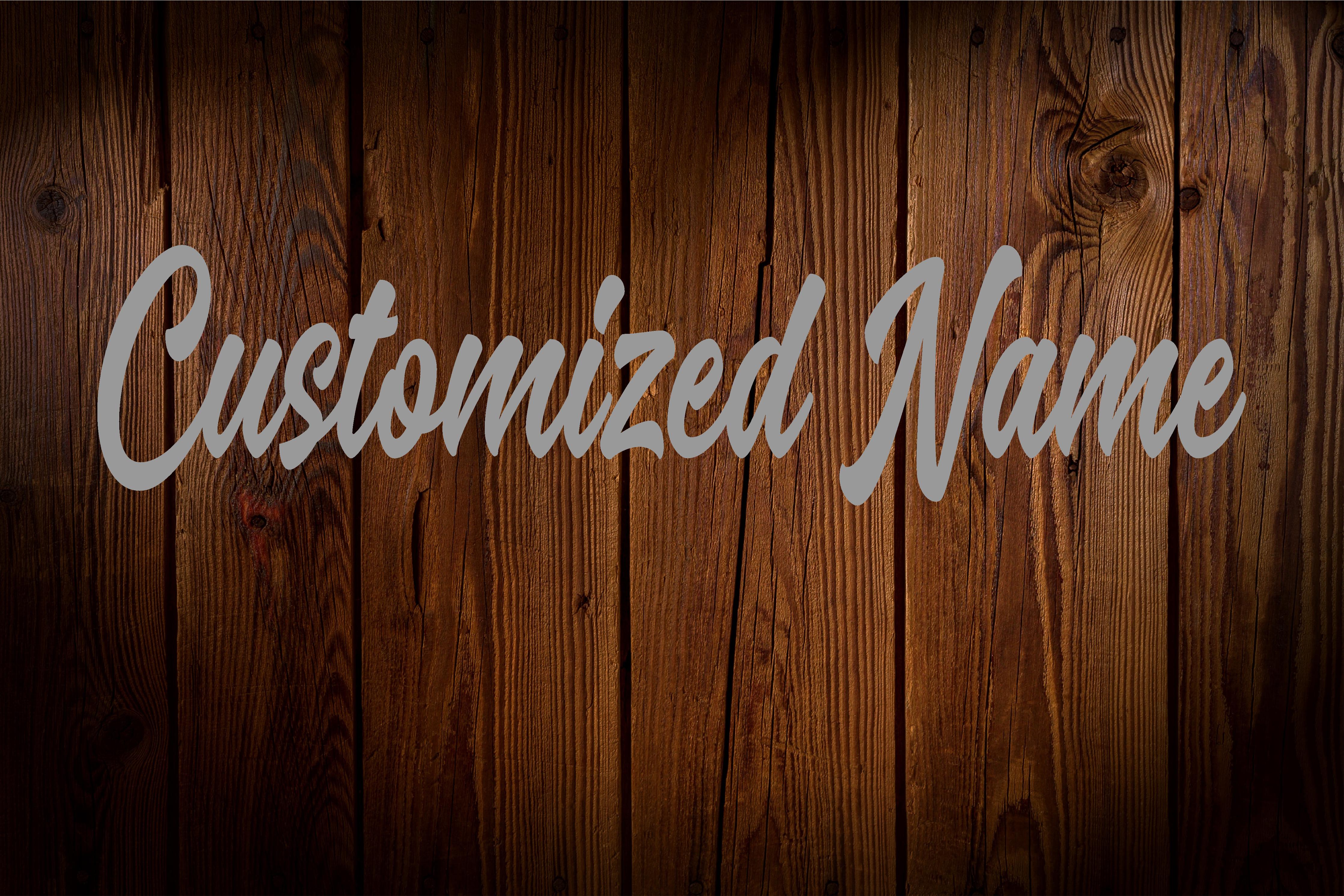 customized name sticker water proof stickergoldhologramsilver cutout sticker named for motorcycle
