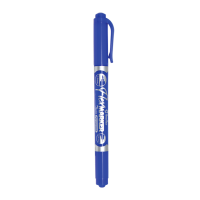 FlexOffice Permanent Marker - Twin nib 0.4&1.0mm - 3 colors - 3/6/box12pcs Multi-surfaces - FO-PM01