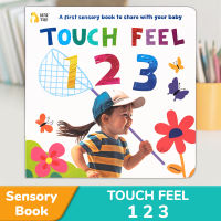 BEAR TALE Touch Book Animal Dinosaur Learning Book Baby Early Education Book 12Pages