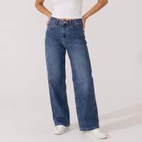Lee A-line Wide Leg Denim Jeans  for Women | 3154B2A1