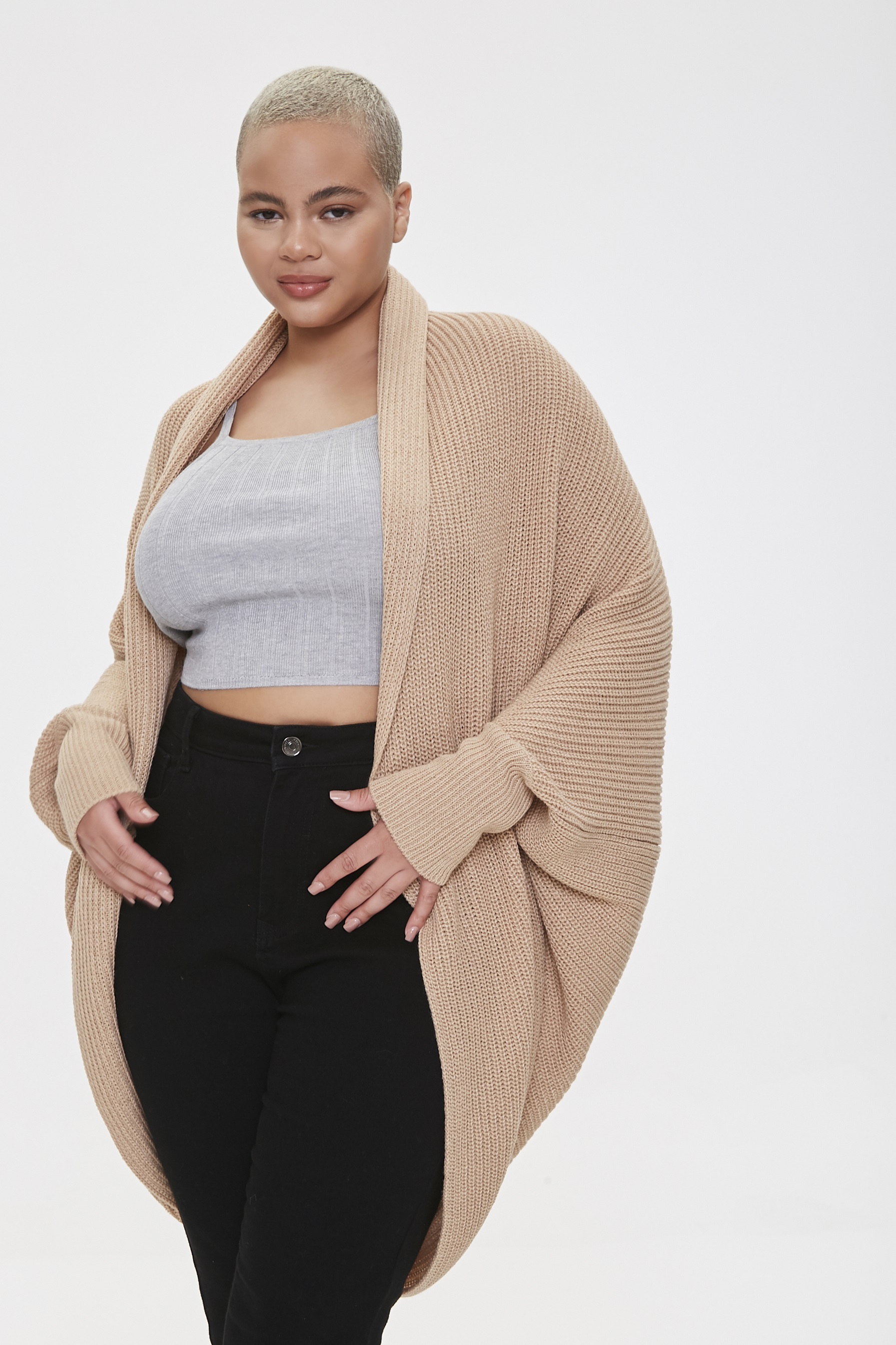 cocoon cardigan plus size