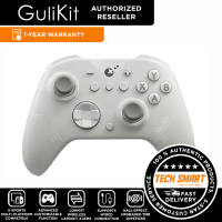 GuliKit ES/ES Pro Fastest Wireless E-sports Game Controller with Lowest Wireless Latency 3.25ms 2200-level Anti-Drift Magnetic Hall Effect Joysticks Compatible with Windows/Switch/Android/Switch 2 Wake-up