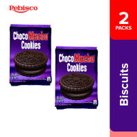 Choco Mucho Cookie Sandwich Double Choco 33g (Set of 2)