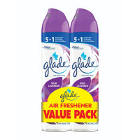 Glade Air Freshener Wild Lavender 320ml Twin Pack