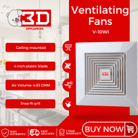 3D 4″ Ventilating Fan (V-10WI)