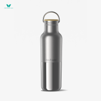 Klean Kanteen 20oz Rise Reflect with Bamboo Cap