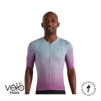 Velo Pasig - Specialized Mens SL Bicycledelics Jersey Ice Papaya Pro Blue