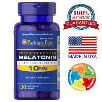 Puritans Pride Super Strength Melatonin 10mg 60/120caps