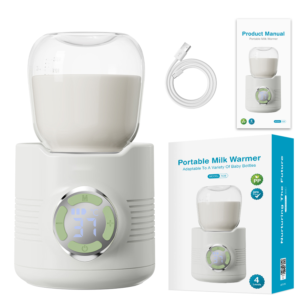 Dr.Isla N38 Electric Milk Bottle Warmer Heater Bottle Steam Sterilizer Food Warmer Easy To Use Sterilizer Bottle High Capacity Electric Steam Sterilizer Milk Powder Heater Sterilizer Milk Bottle Heating Bottle Sterilizer For Baby English Panel