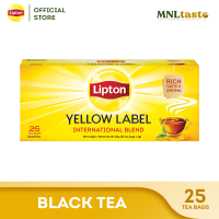 Lipton Yellow Label Black Tea 25 Tea Bags | Imported Premium Black Tea
