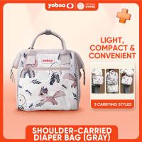 Yoboo Shoulder Carried Diaper Bag | Waterproof | Maternity Bag | Mommy Bag | Travel Bag | for Newborn Baby