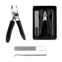 AACAR Super Slanted Pointed Nail Clippers Anti-Splash Thick Nail Clipper Toenail Pliers Nail Scissors Toenail Pliers Nail Care Tools