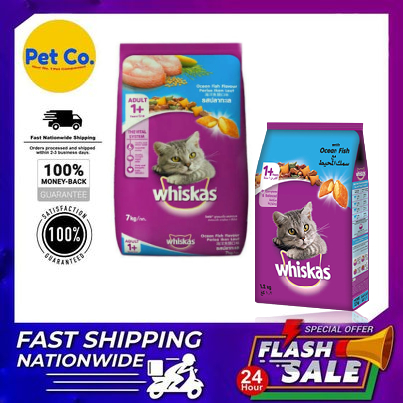 24 HOURS SALE] Whiskas® Dry Food Adult with Ocean Fish u2013 1.2/7kg 